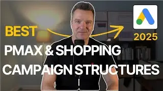 Best Pmax & Shopping campaign structures in 2025 #GoogleAds #Pmax #ecommercemarketing