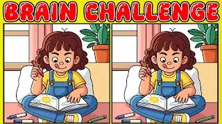 Genius Level Spot the Difference: Only 1% Can Solve! (10-Minute Brain Workout)