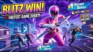 Pink poweranger wins blitz  Fortnite