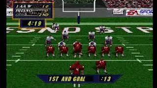 NCAA Football '98 (режим симуляции сезона &mdash; неделя 2: дивизион 1AA West против Fresno State Bulld...