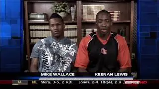 Apr 29 09 - Mike Wallace and Keenan Lewis BFF Rookies Interview
