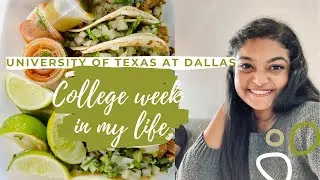 COLLEGE WEEK IN MY LIFE UTD: CAT DISSECTION AND MIDTERMS PREP FOR EXAMS | Jeslin Andrews