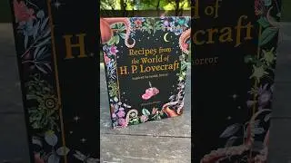 Preview of the horror cookbook Recipes from the World of HP Lovecraft. #lovecraft #horror #cookbook