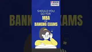 Confused between pursuing an MBA or preparing for banking exams? #mba #mbadream