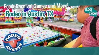 Carnival Games with Friends at Rodeo Austin - Floof n' Swoop