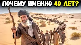 Истинная причина, по которой Бог заставил Израиль идти по пустыне 40 лет