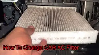 Baleno AC Filter Change/Clean