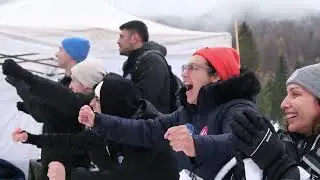 European Universities Winter Championship Val di Zoldo 2025 - Highlights Snowvolleyball Day 2