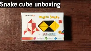 Snake cube unboxing | 24 pieces | #shorts | #snakecube