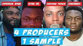 4 Producers 1 Sample Challenge (w/ @producerMykah , @timi_dre  @hitsoundunplugged  )