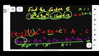 Factors of a Polynomial