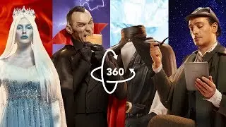 Sherlock vs Dracula epic fight in 360&deg; | Inside your PocketBook | VR | 4K