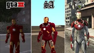Iron Man in GTA Games (Evolution)
