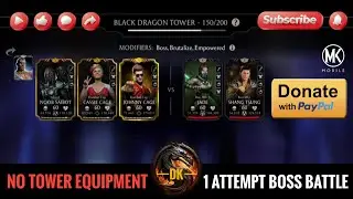 Black Dragon Tower 150 & Reward 🎮 Mortal Kombat Mobile▫️MK Mobile #mortalkombatmobile #mkmobile #mkm