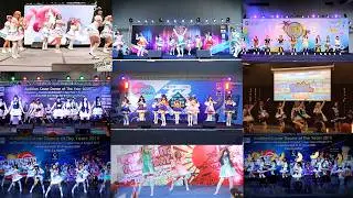 [LIVE event stage] The most energetic, high-level Love Live! dance cover groups (&micro;'s/Aqours)
