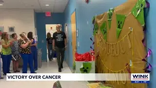 Miracle moment: victory over cancer