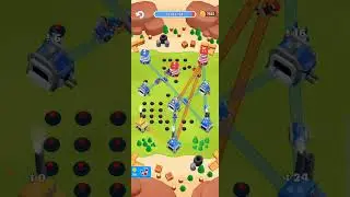 Tower War - Tactical Conquest | #Level 123-125 | Video game | Game #Android game | Strategic game.