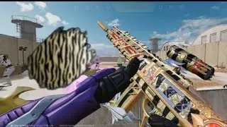 Consiguiendo el camuflaje tigre dorado de la FAL en blood strike