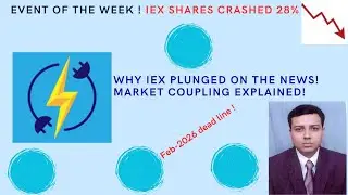 Why IEX shares crashed 28% this week? Power Market Coupling explained