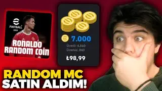 100 TL'ye 7000 MC ALMAK?! 😱 RANDOM MC KODU SATIN ALDIM ve SİZLERE MC DAĞITIYORUM! eFootball Mobile
