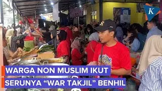 Warga Non Muslim Juga Antusias &ldquo;War Takjil&rdquo; di Benhil