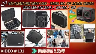 Best Protective Carry Case Travel Bag for Insta360 Ace Pro / Ace Pro 2 / Ace Action Camera