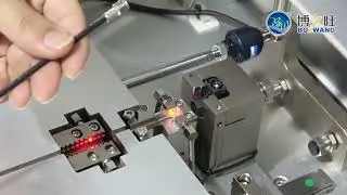 Fakra Elbow Connector: Crimping, Assembly & Inspection &mdash; All-in-One Machine Demo (BZW-FS9001)