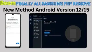Finally New Method ✔ Samsung FRP Bypass Tool 2025 / All Samsung FRP Unlock Android Version 13/15