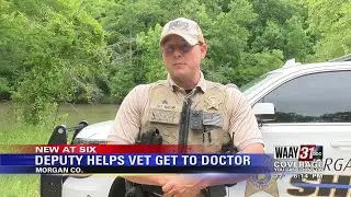 Morgan County Sheriff's Office deputy helps veteran get to hospital