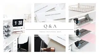 Small Business Q&A // Paper Chic Plans