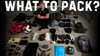 RTW Motorcycle Packing List - only the essentials!