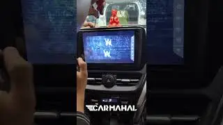 Carmahal installed the Hypersonic inbuilt DSP android player in the Toyota Hyrider.
