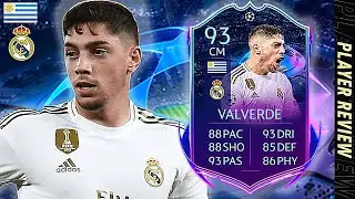The CHEAP BEAST! | 93 RTTF VALVERDE PLAYER REVIEW! | ROAD TO THE FINAL VALVERDE REVIEW! | FIFA 20