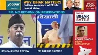 PM Modi Rubbishes Reservation Rumours