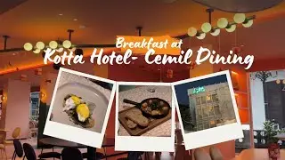 Breakfast at Kotta Hotel - cemil dining Semarang old city