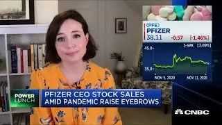 Pfizer CEO sold $5.6 million worth of stock amid the pandemic