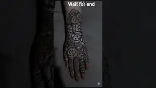 ✨✨full hand mehandi design#bridal #easy #mehandi #flowers #design #music #simple #song