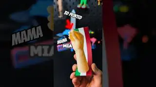 3D printed Italian Hand Gesture Mama Mia #3dprinted