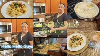 PASTA A LA SAUCE BLANCHE / CREVETTE