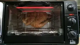 Elite Cuisine by Maxi-Matic ERO-2008N Countertop Oven Rotisserie Plus Broiler