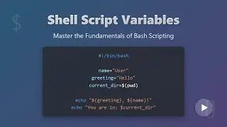 Shell Scripting for Beginners: Mastering Variables 🚀