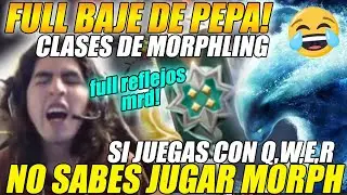 😲LO QUE TANTO PEDIAN!😲 LEO DA CLASES CON MORPHLING EN MEDIA ARCONTE! | DOTA 2