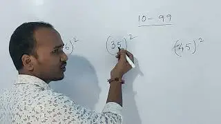 tricks to find square of two digit number