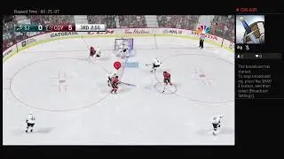 NHL 16: San Jose Sharks vs Calgary Flames (Me)