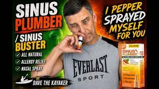 Sinus Buster / Sinus Plumber All Natural Allergy Relief Nasal Spray; I pepper sprayed myself for you