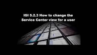 IGI 5 2 3 Change to Icon View in Service Center