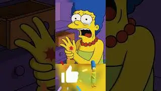 Each Simpson Gets Hurt by a Household Object 💥🏠 #shorts #simpsons