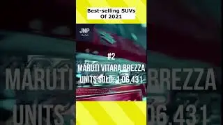 Top 5 Best selling SUVs Of 2021#carcare#cartips#Shorts#carsale