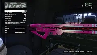 【GTA5】銃器バン(Gun Van)-レイルガン(Railgun)、軍用マシンガン(Combat MG)など/20250529-0605記録用【PS5版】