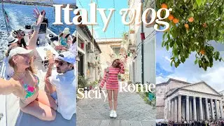 Come to Italy with us | Italy, Sicily & Rome VLOG